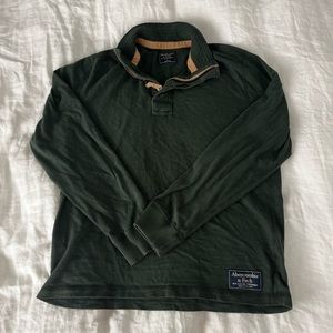 Men’s Abercrombie and Fitch collared long sleeve size large